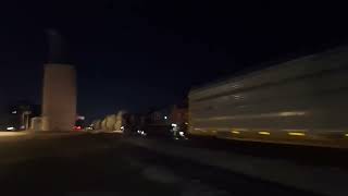 Southbound Autorack Double Stack Intermodal Train With A CN ET44AC DOU 