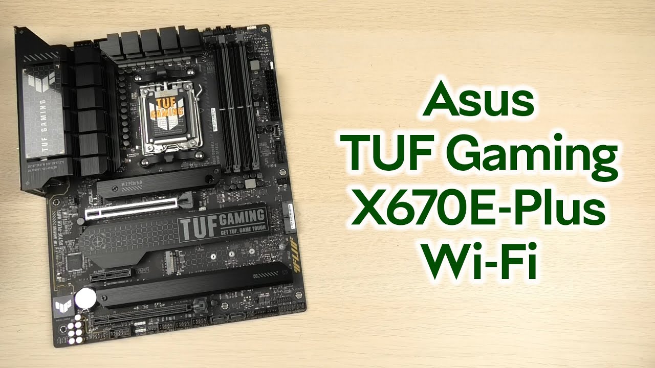 Материнская плата Asus TUF Gaming X670E-Plus Wi-Fi (sAM5, AMD X670