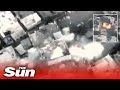 Israel releases footage of strikes on Hamas targets in Gaza