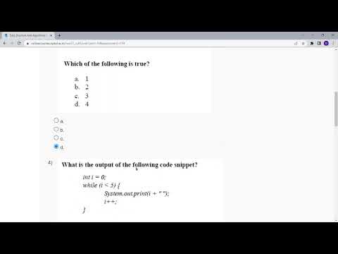 NPTEL Data Structure And Algorithms Using Java Week 0 Assignment 0 Solution July 2023