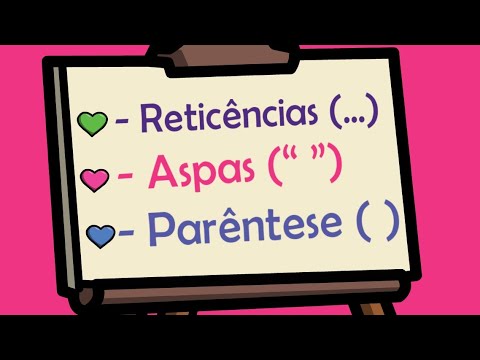 Vídeo: O ponto vai dentro dos parênteses?