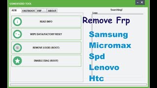 Multi Frp Remover Tool With ADB & Fastboot Mode. Multi Frp Remover Tool With ADB & Fastboot Mode.