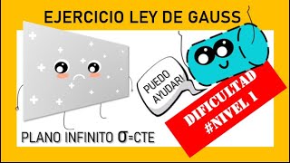 Campo De Un Plano Infinito Aplicando Ley De Gauss