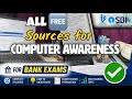 All free source for COMPUTER ✅ | RRB PO 🔥| RRB CLERK 🔥 | #bankingaspirant #computer #youtube