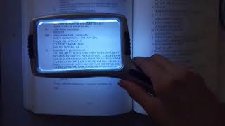 Illumine Handheld Rectangular Shaped 3x LED Magnifier-ED15 screenshot 5