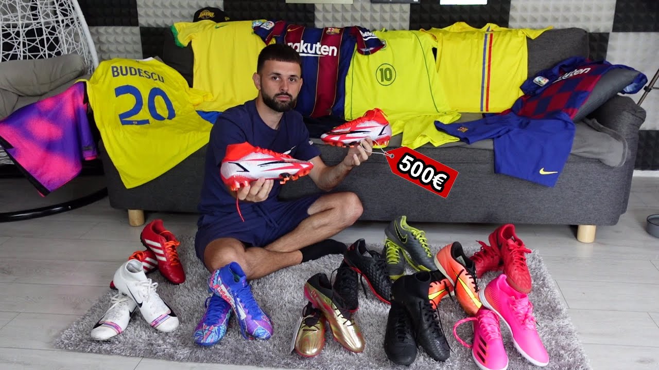 COLECTIA MEA DE GHETE DE FOTBAL SI TRICOURI !!!