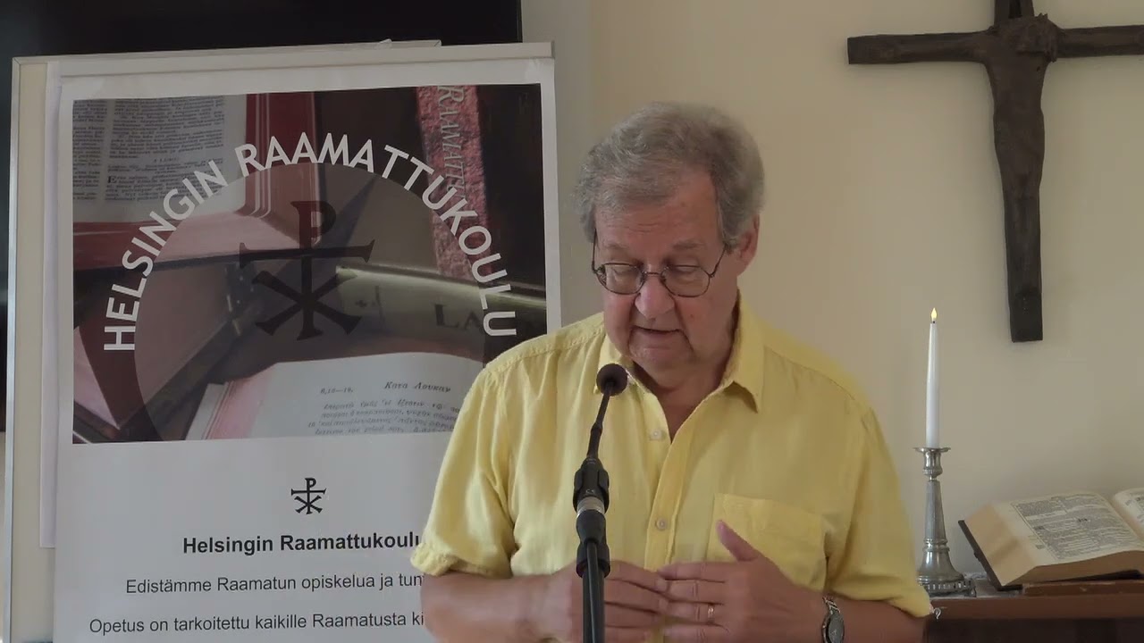 Hannu Äimänen: Saarna aiheesta tutkitaampas itseämme, Taipalsaaren kirkossa 31.8.2025