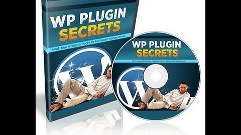 Wordpress Plugin Secrets - Must Have video series