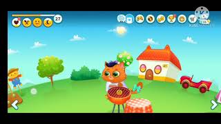 Bubbu-My Virtual Pet| Bubbu build a tower of cheese|KID SONGS|NURSERY RHYMES |EDUCATIONAL GAMES