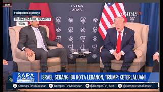 Militer Israel Serang Ibu Kota Lebanon, Presiden Trump Bilang 'Keterlaluan'