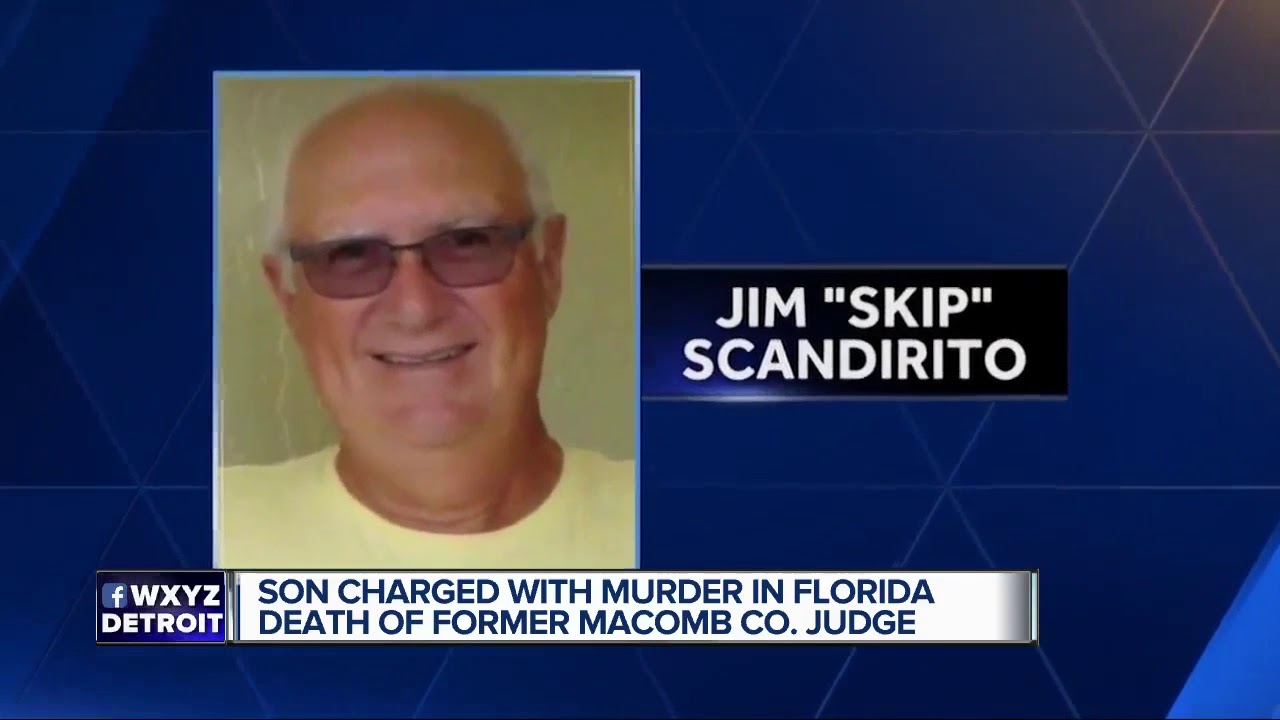 Ex-Macomb County judge found dead in Florida; son faces murder charges