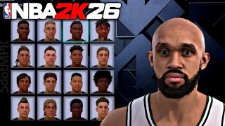 Derrick White NBA 2K26 Face Creation! 🔥 BEST & MOST Realistic Build Tutorial