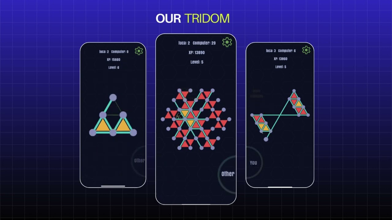 ✨ TriDom – Triangle Puzzle Strategy Game ✨