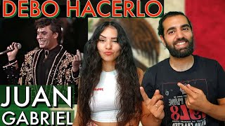 REACTING TO JUAN GABRIEL! DEBO HACERLO (Video)REACTION/REACCION!