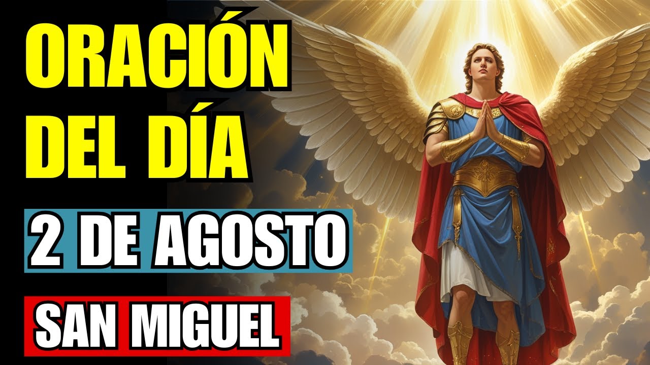 ¡San Miguel recibe tu alabanza y la lleva ante el trono de Dios! ¡Reza con fe!