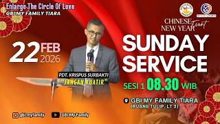 Ibadah Raya GBI Tiara | SESI 1 | 22 Februari 2026 | Pdt. Krispus Surbakti screenshot 3