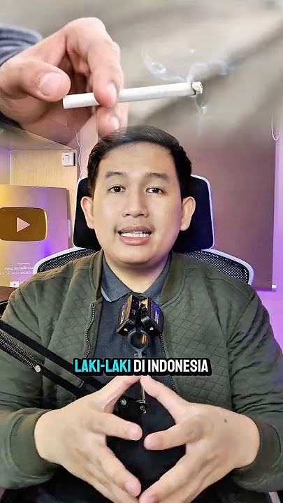 Cuma 29% Laki-Laki Indonesia yang Nggak Merokok