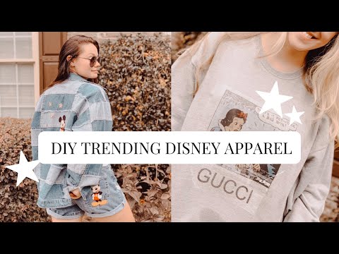 DIY// Recreating Trendy Disney Clothes on a Budget