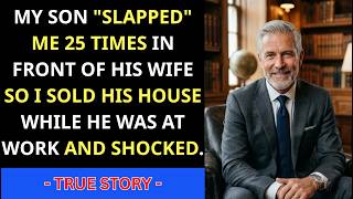 My SON “Slapped” Me 25 Times In Front Of His Wife… So I Sold His House While He Was...