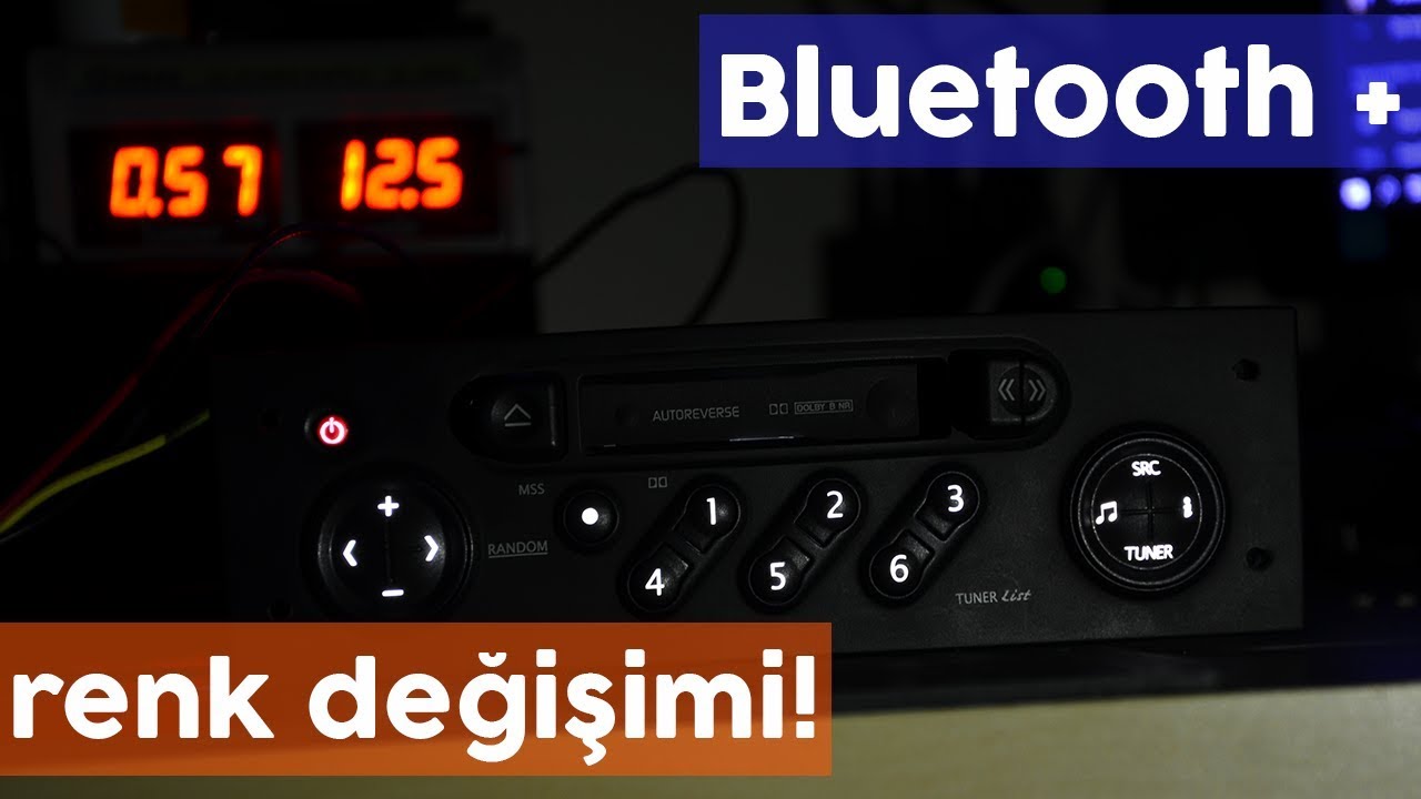 Megane 2 Kaset Çalar Teybe Bluetooth Modül Montajı Nasıl Yapılır? Detaylı Anlatım!