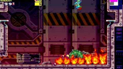Metroid Fusion - Boss#1: Arachnus [No Damage]