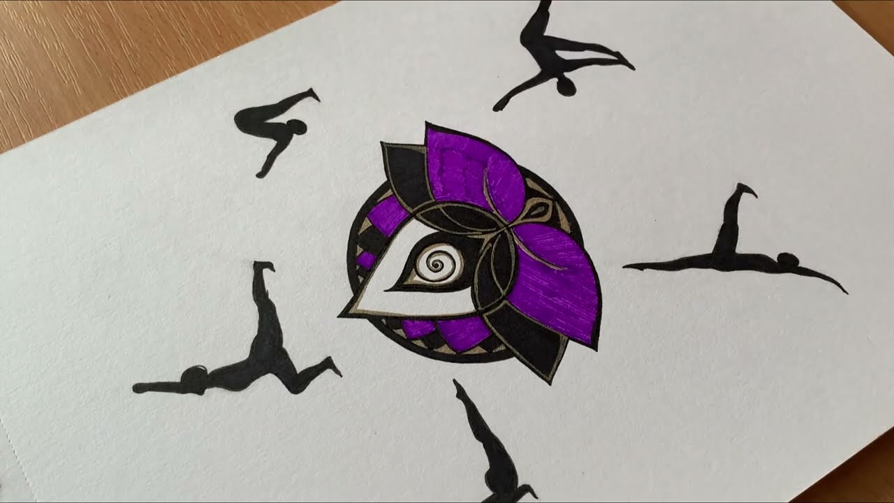 Медитативное Рисование | Арт-Йога | Символы, асаны | Графика