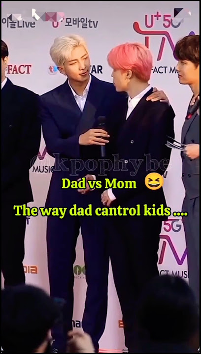 Dad vs mom 🤣|#new #bts #namjoon #jin #mom #dad #kpop #parenting #fyp #funny #shorts #ot7 #btsarmy