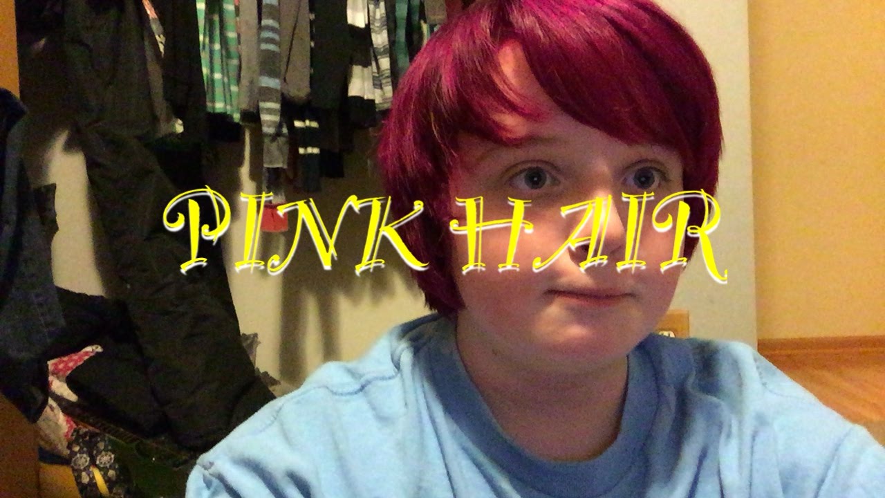 Pink HAIR?!? YouTube