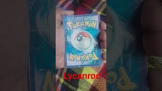 lycanroc EX hp 260 pokemon card