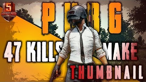 How To Make Pubg Themed Gaming Thumbnails On Android // Gaming Thumbnail Tutorial // Know Technology