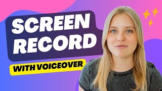 Screen record with voiceover like a pro now!
