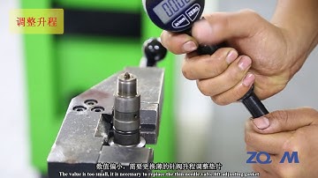 Disassembly and installation of Bosch Cummins series injectors-by ZQYM common rail test bench