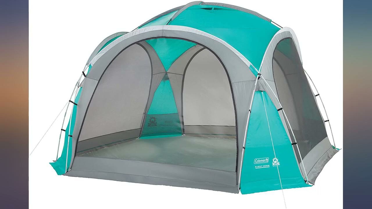 Coleman Event Dome Gazebo, Sturdy Party Tent with Steel Rods, Gazebo, Event Tent, review