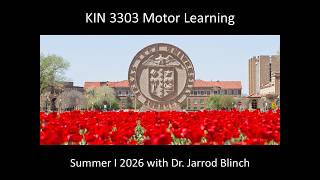 Course Format Summer I 2026