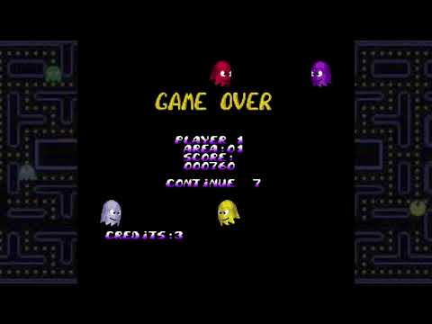 Pac-In-Time - Game Over (SNES)