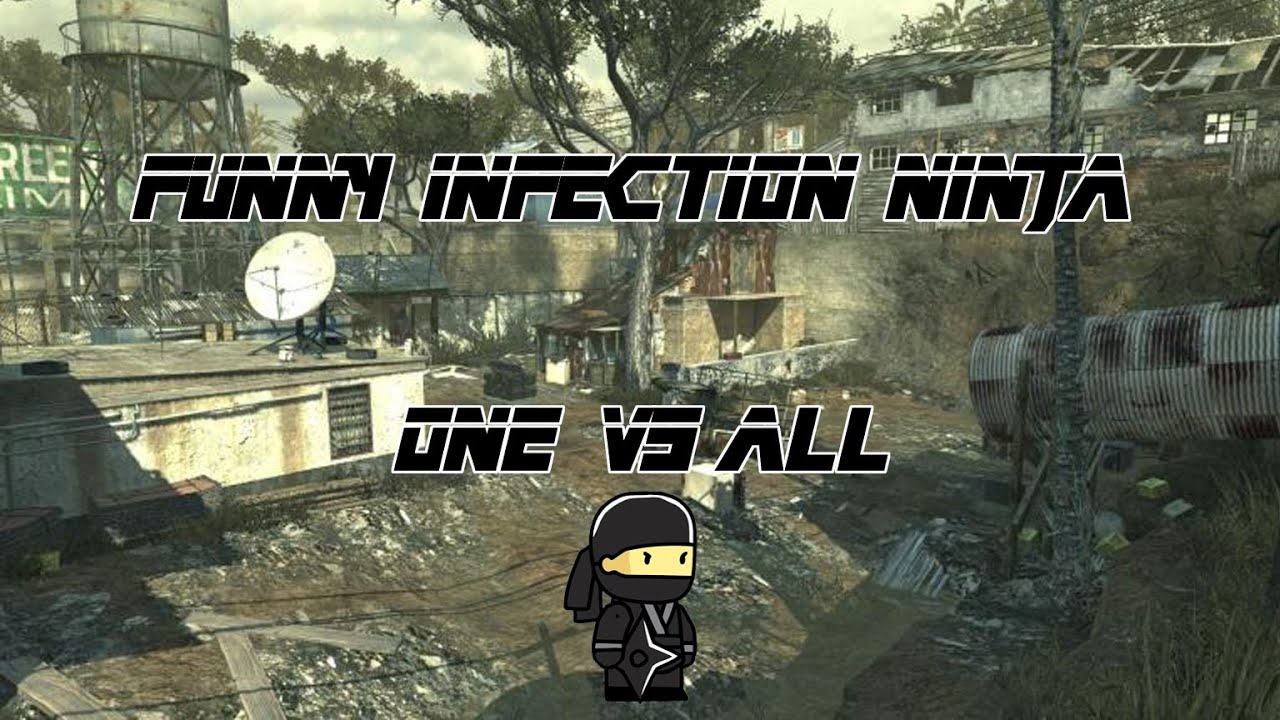 MW3 - Funny Infection Ninja (1v17 in Mission)