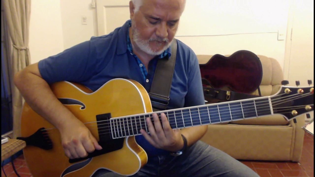 Jazz Guitar Etudes 6 Less Being More by Alan de Mause - YouTube