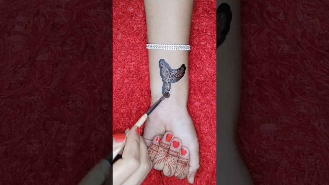 beautiful tattoo sticker design #shorts