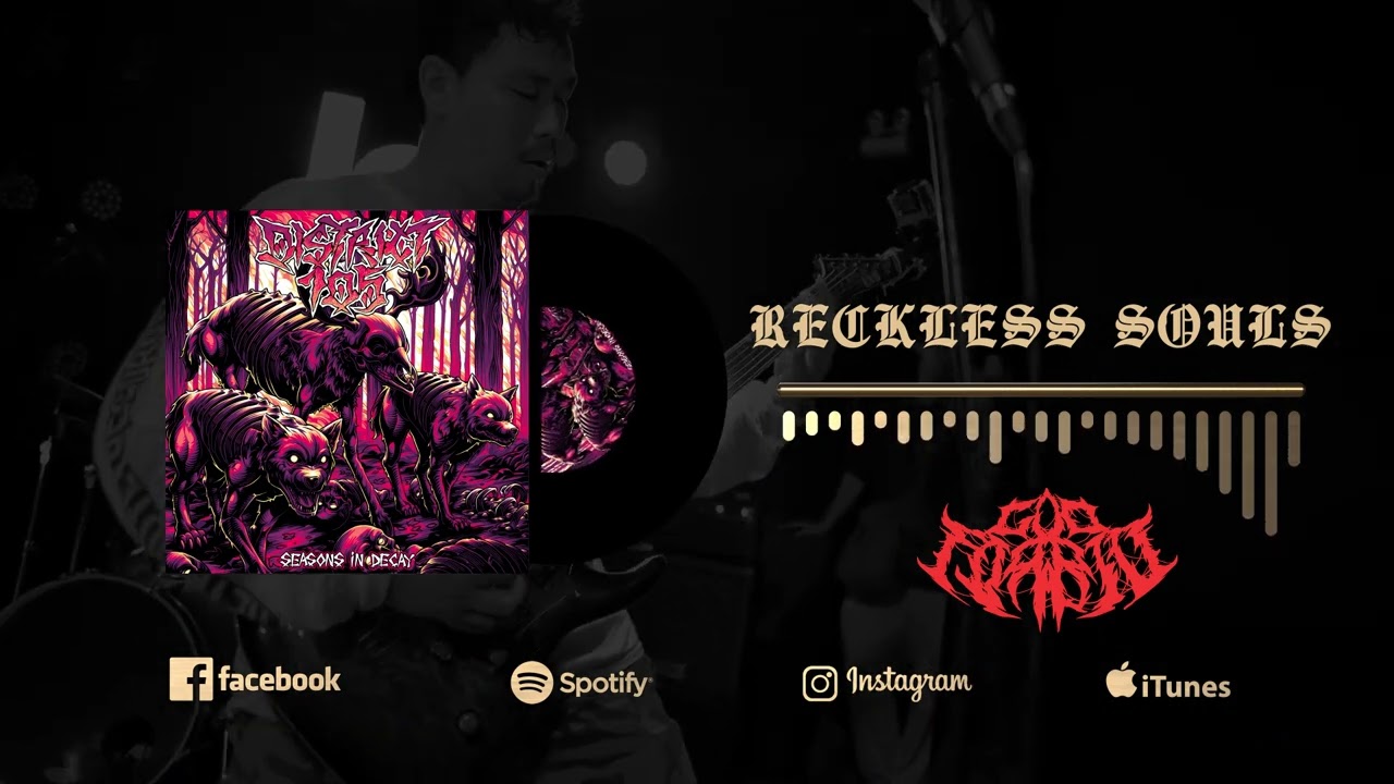 Watch District 105 - Reckless Souls (Official Audio) 2023 #district105 #newrelease #metal on YouTube Watch District 105 - Reckless Souls (Official Audio) 2023 #district105 #newrelease #metal on YouTube