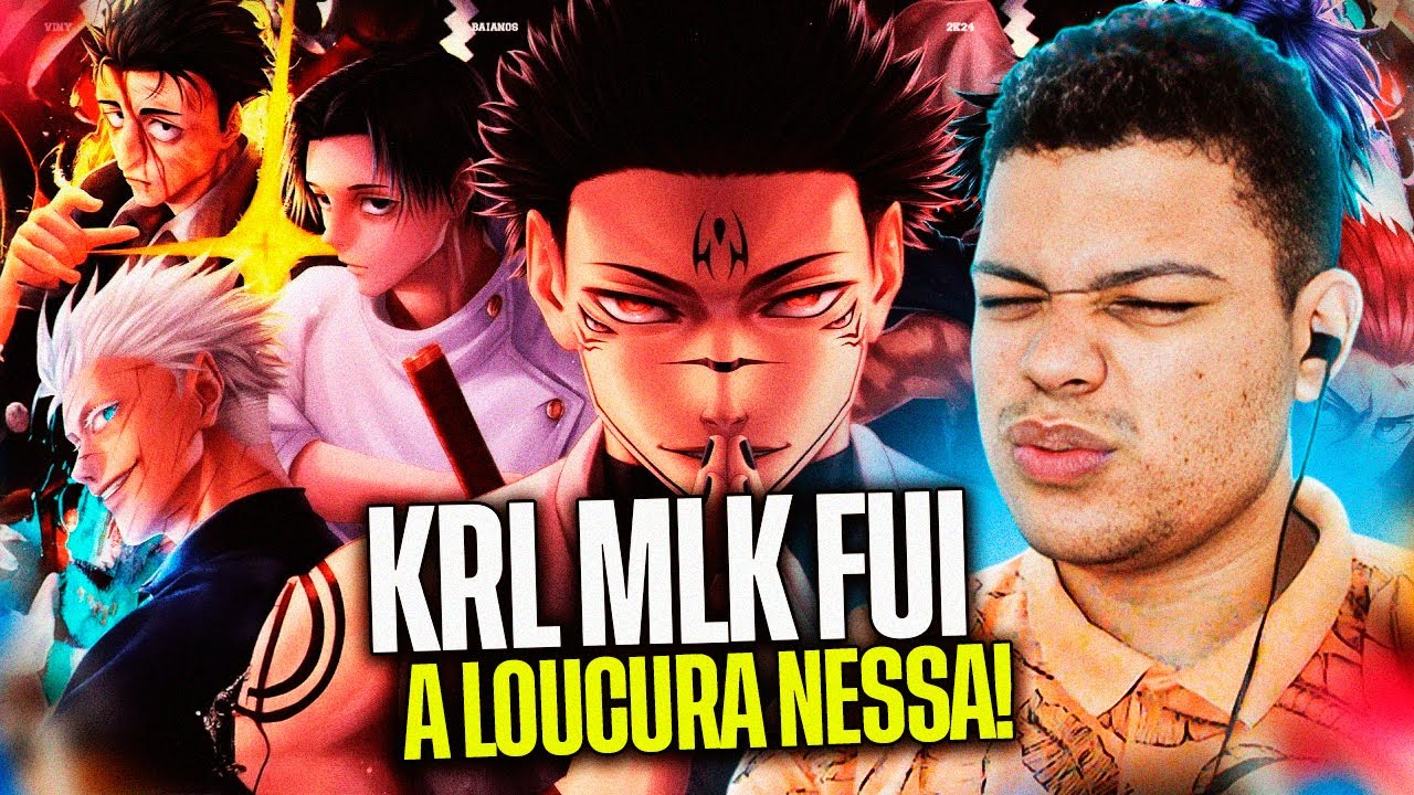 O MELHOR ESPECIAL DO ANO! | ♪ SHINJUKU | Sukuna Vs Feiticeiros | AniRap [REACT]