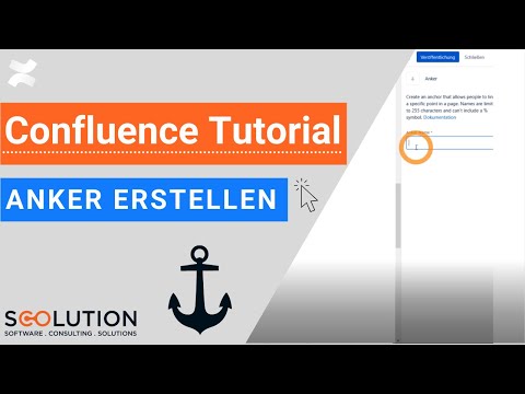 Confluence Anker erstellen