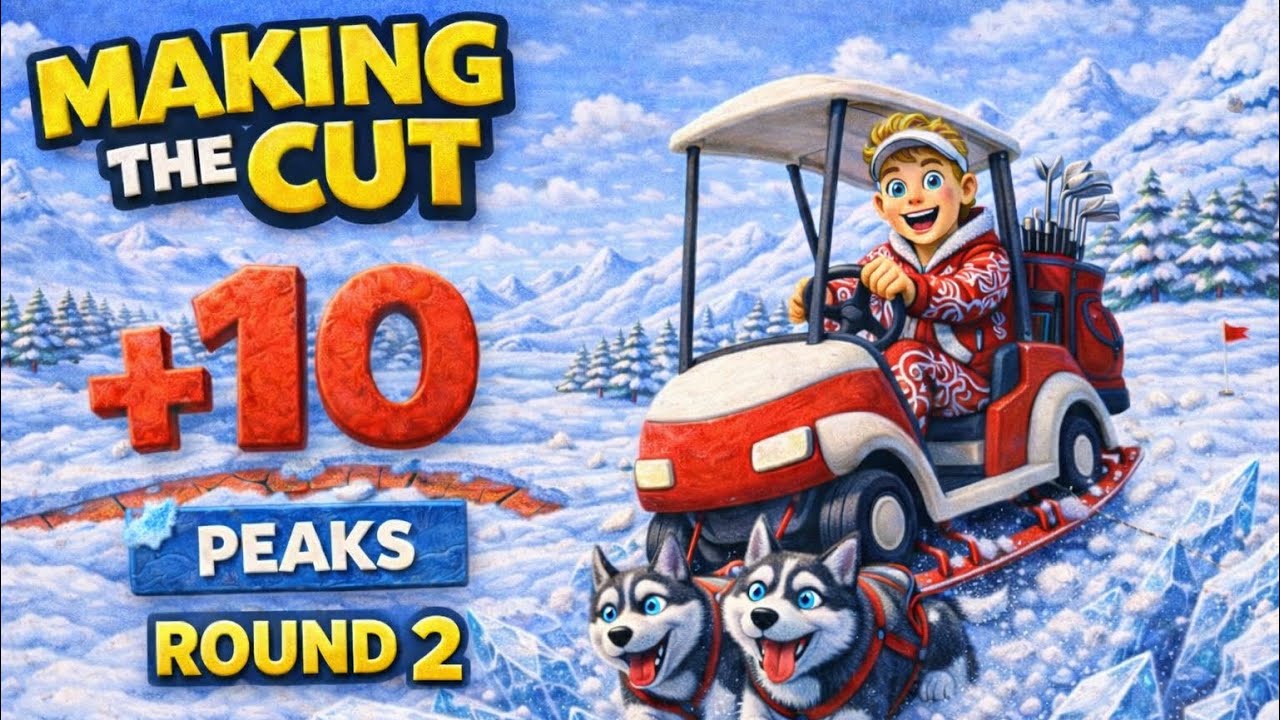 “Making the Cut” Peaks golf course at +10 (Round 2)