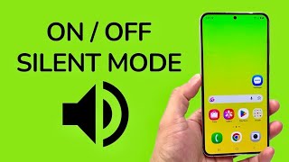 How To Turn ON / OFF Silent Mode On Android Phone