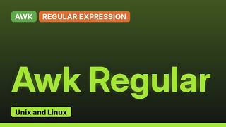 AWK: How to Compare Two Variables with Regular Expression (2 Solutions!!)