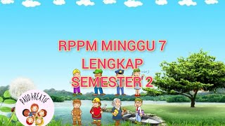 RPPH PAUD | 1 LEMBAR UNTUK 1 MINGGU | TEMA DIRI SENDIRI | MINGGU KE 1 | USIA 5-6 TAHUN