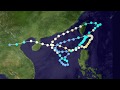 The Strangest Tropical Cyclone tracks (#1)
