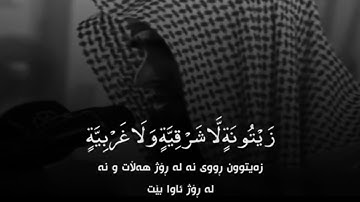 سلمان العتيبي | 🎧 | سورة النور | الله نور السموات والأرض مثل نوره كَمِشْكَاةٍ فيها مصباح