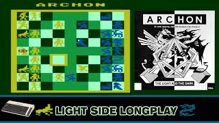 Famous ARCHON - Atari 800 XL - Gameplay with Light Side Wealth