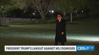 Judge dismisses Trump’s $10 billion defamation suit against Wall Street Journal