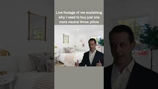 Decorating with Neutral Throw Pillows